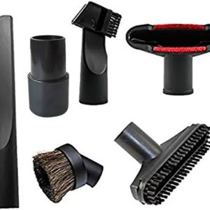 Shop Vacuum Attachments by [Brand] - 1 1/4 Inch Brushes for Shop Vac Accessories - Ideal for Home & Workshop Cleaning -